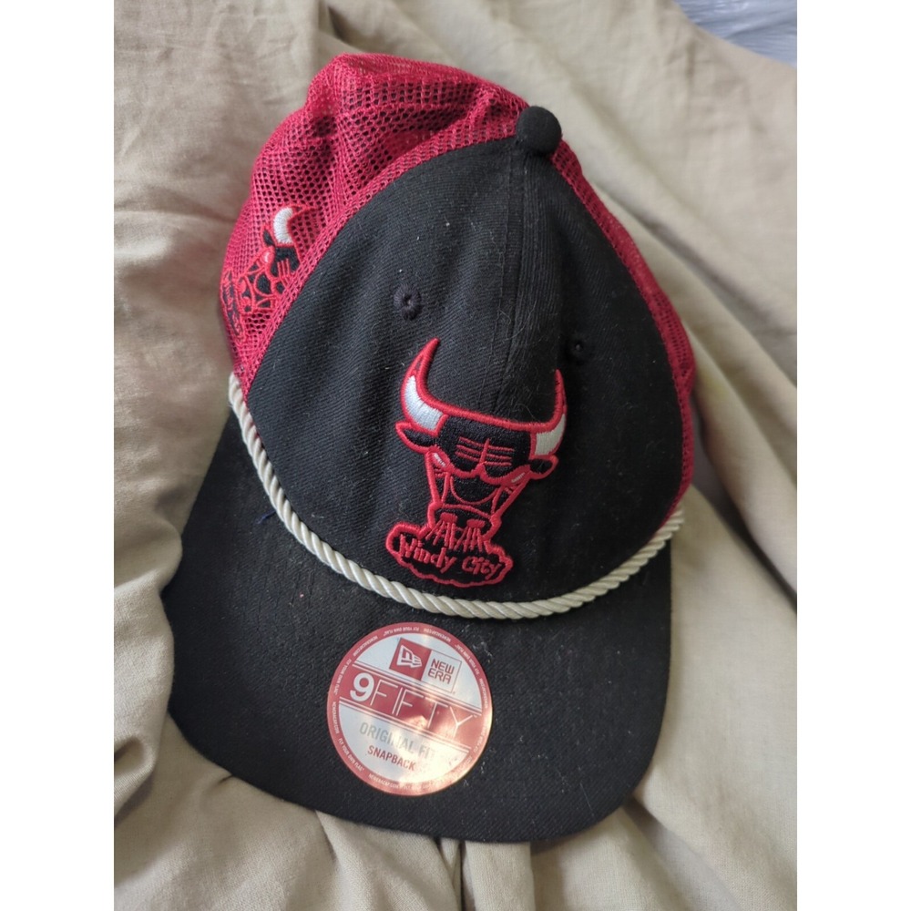 New Era Chicago Bulls NBA Windy City Snapback Hat Adult Adjustable A80